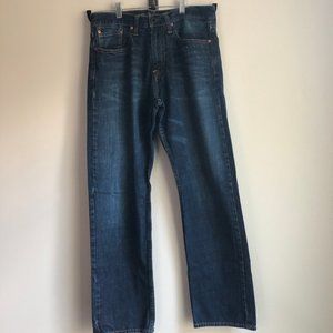 AE 31x32 Relaxed Straight Medium Wash Jeans